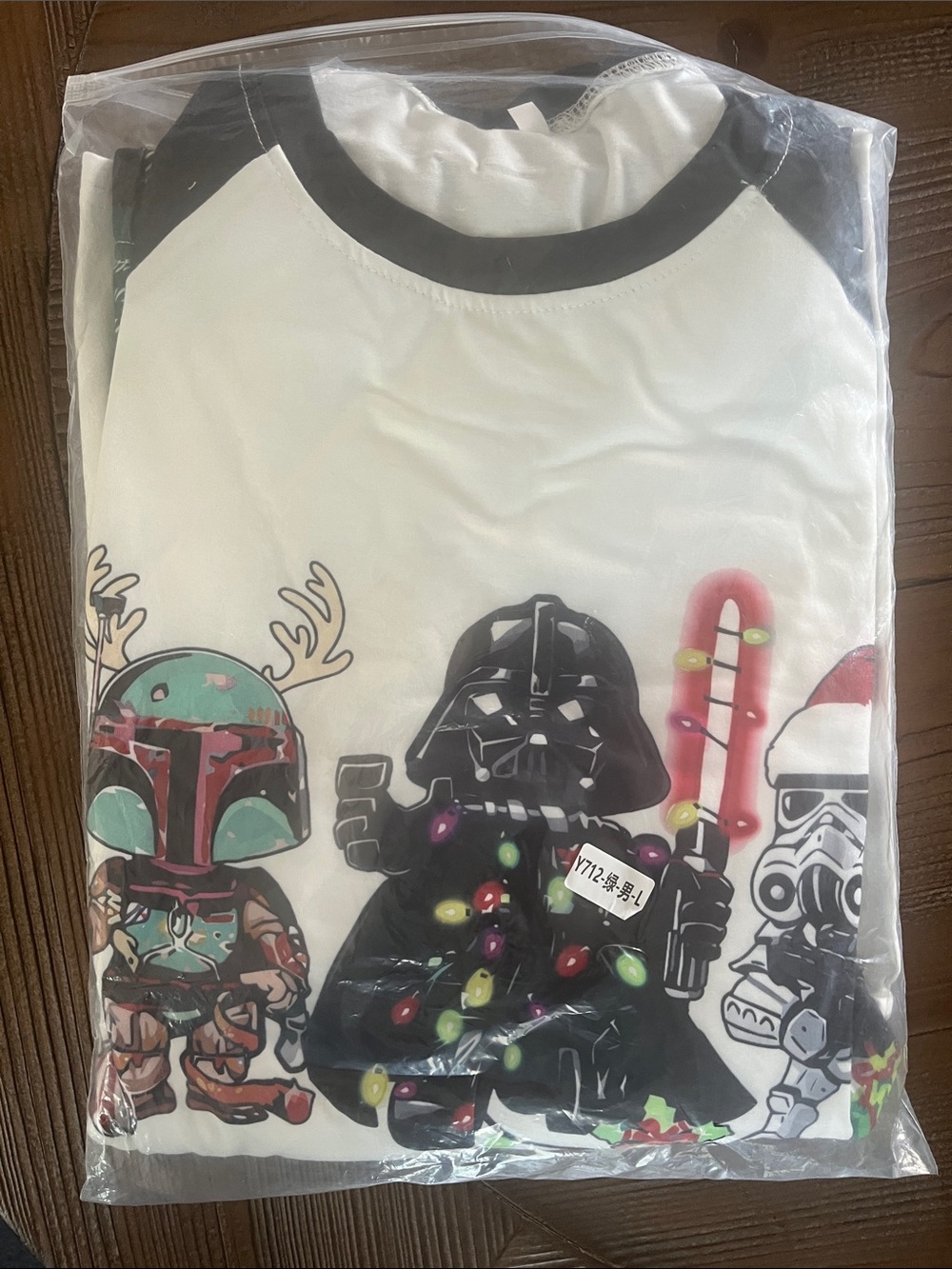 Star Wars Family Holiday Graphic Holiday Pajamas 2 piece NWT